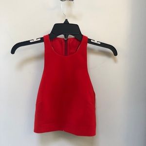 Likely halter top with zipper